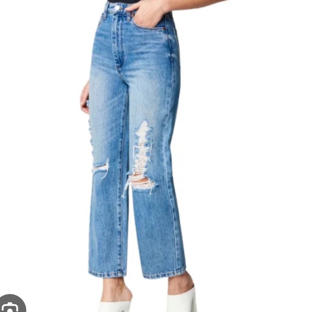 Blank nyc BAXTER IN WILDFLOWER JEAN straight leg - Picture 2 of 14
